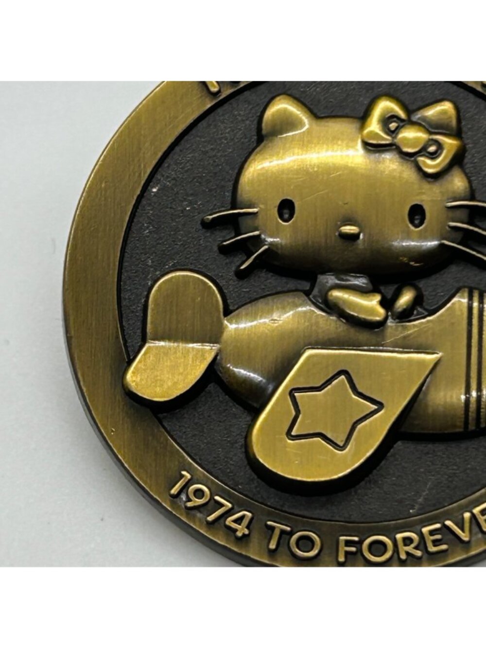 Hello Kitty Collectible Pin 45th Anniversary Limited Edition 1974 to Forever - Picture 3 of 14